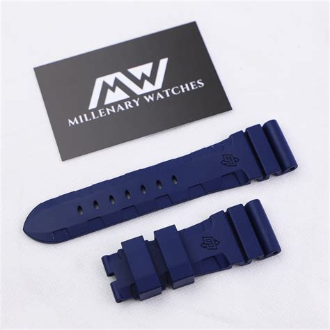 panerai replacement rubber strap|original Panerai rubber strap.